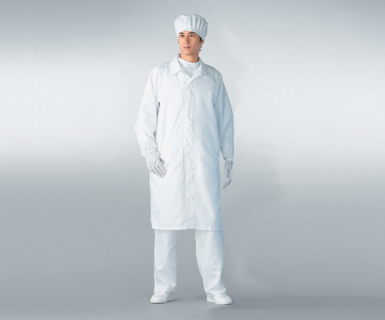 AS ONE 6-7533-12 AS206C LL Dust-Free Garment AS206C For Unisex White LL