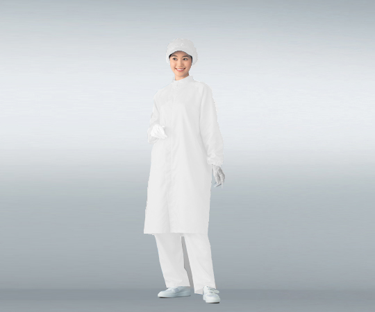 AS ONE 6-7534-13 AS207C L Dust-Free Garment AS207C For Unisex, White L