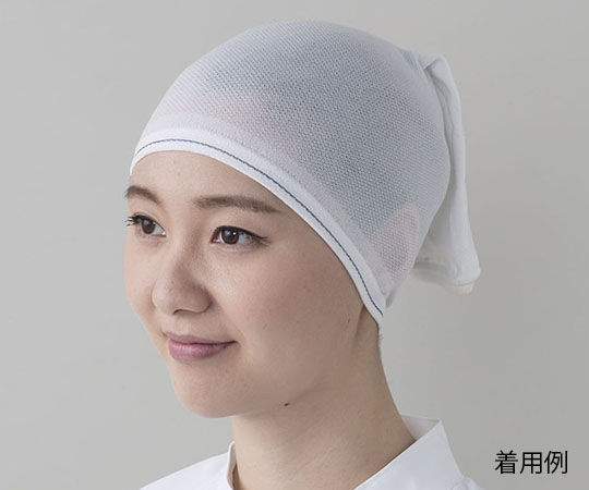 TOYO LINT FREE (AS ONE 4-852-02) Hair Drop Prevention Hair Net (Unisex) Cylindrical Type 5 Pieces