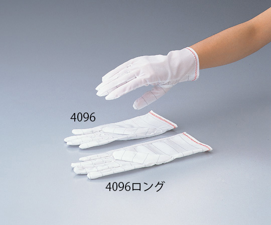 AS ONE 7-416-02 4096 Dust Free Gloves L 10 Pairs