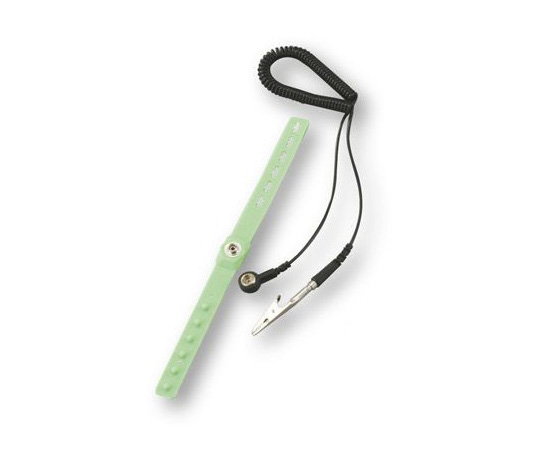 AS ONE 1-5257-01 ML-700GM-B5A Wrist Strap ML700GMB5 Green A (18 x 25 x 6mm, 1.8m)