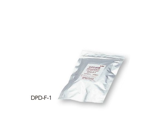 AS ONE 1-6653-01 DPD-F-1 Free Residual Chlorine Reagent (100 Times) DPD-F-1, for Residual Chlorine Analyzer