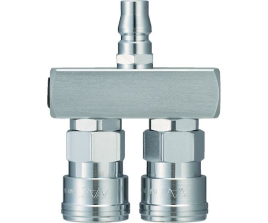 NAGAHORI INDUSTRY CAL2L Minutes Chimata set for piping outlet: CAL20 type Socket x2 inlet: CAL20 type Plug Air