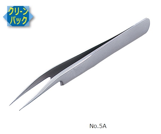 RUBIS 5A-SA MEISTER Tweezers SA (Acid‐Resistant Steel) Product Clean Pack No.5A 115mm