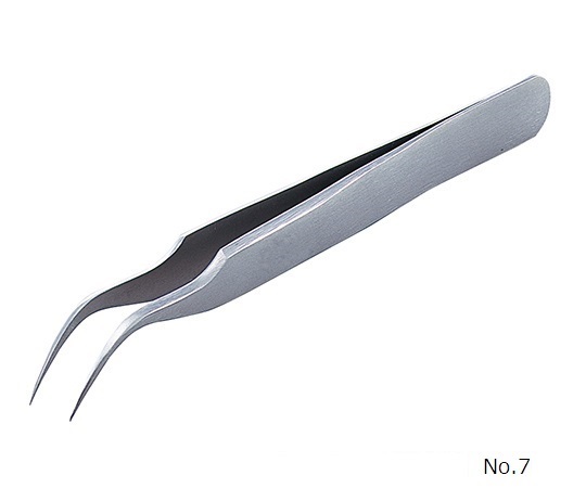 RUBIS No.7 Tough Precision Tweezers (DURAX(TM) 46Cr13, 115mm)