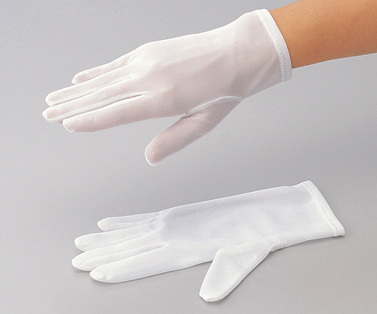 AS ONE 4-1085-01 Quality Control glove (Nylon Half) (Nylon 100%, size S, 10 pairs)