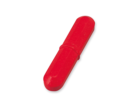 AS ONE 2-4760-01 37109-0019 Octagon Color Stir Bar Red (PTFE, 38 x φ8mm)