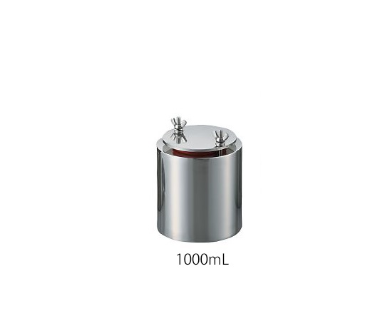 AS ONE 1-3951-02 <span>Stainless Steel</span> Pot Mill <span>(Stainless steel (SUS3</span>04),1000mL)