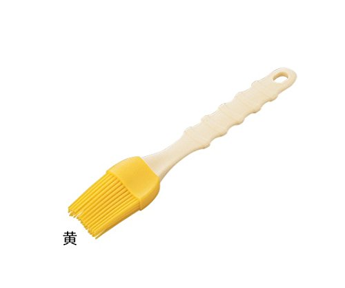 Bàn chải silicon (màu vàng, 35 x 185mm) AS ONE 1-9346-02 66096