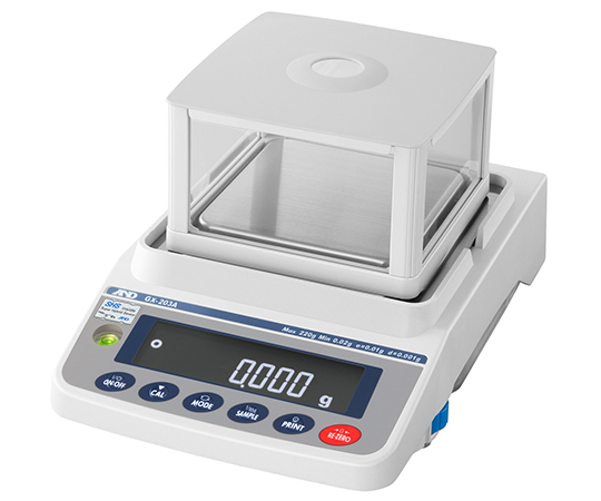 AND (A&D) GX-203A Electronic Precision Balance (Built-In Calibration Weight) (0.22kg, 0.001g)