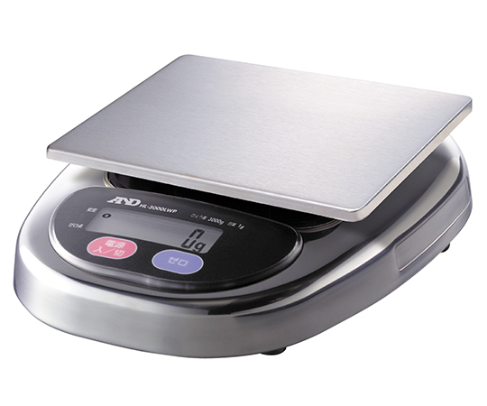 AND (A&D) HL-3000LWP Waterproof Electronic Balance (3000g, 1g)