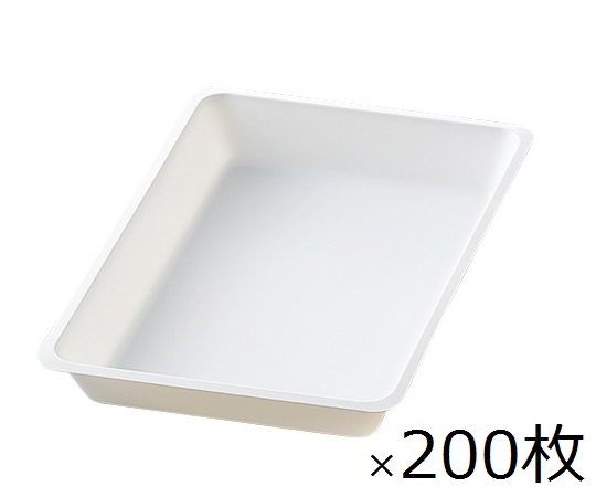 AS ONE 1-3145-03 DT-3 Disposable Tray (PP (polypropylene), 200 x 140 x 25mm, 200pcs)