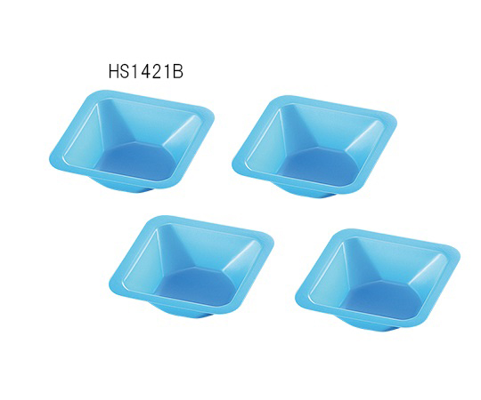 AS ONE 3-6026-05 HS1421B Wenning Boat Natural Blue (PS (polystyrene), 85 x 85 x 24mm, 500pcs)