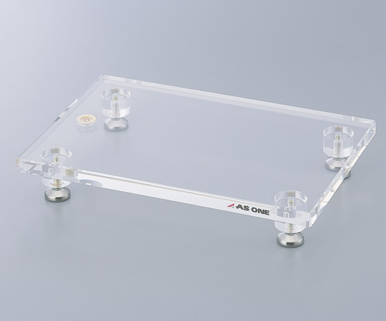 AS ONE 1-584-01 Horizontal Table (With Level) Type (PMMA (acrylic), 300 x 200 x 52mm)
