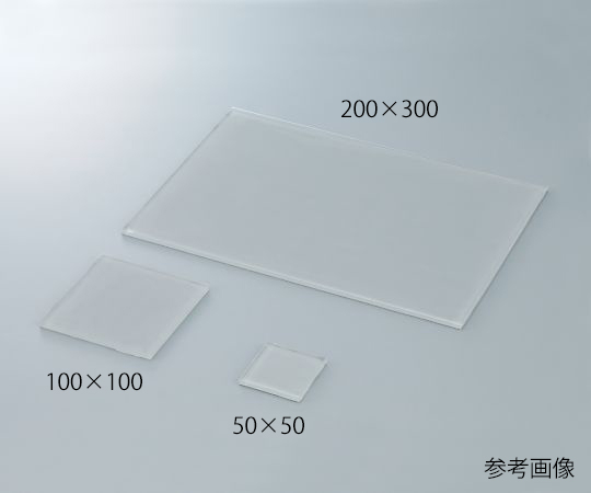 Tấm gel mềm chống rung cho cân (Crystalgel (R), không dính, 50 x 50mm, 5mm, 6pcs) AS ONE 3-620-04 CRG-N200550