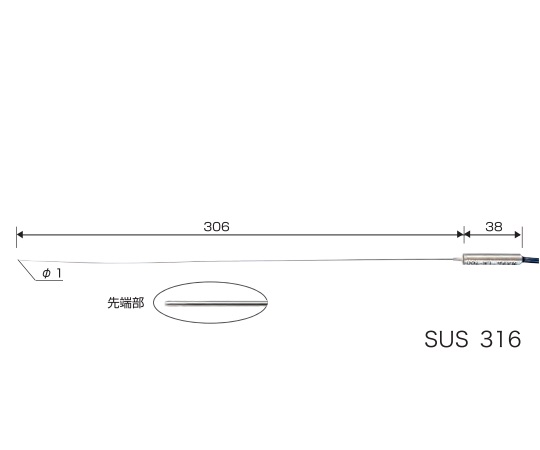 Đầu dò cảm biến dòng IK (-40 - +700oC) CUSTOM IK-700