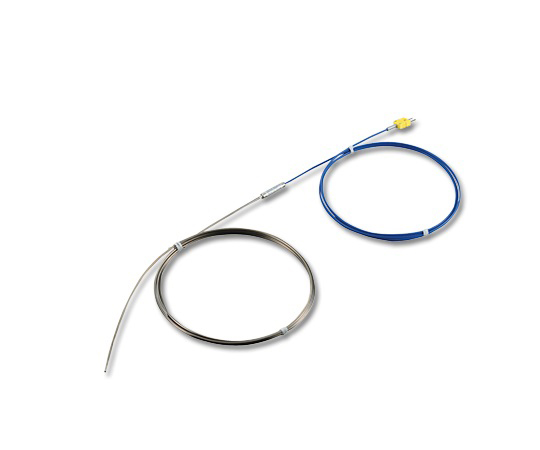 AS ONE 3-5395-01 K-316-3.2-1000 K Sheath Thermocouple (Stainless Steel (SUS316)) (φ3.2 x 1000mm, 750oC)