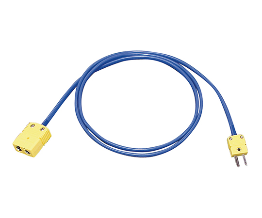 AS ONE 3-8517-07 TCN2F1M-2-TNK0.65 Thermocouple Extension Cable (2m, Vinyl-coated compensating lead wire)