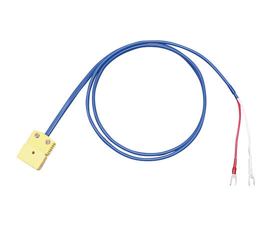 AS ONE 3-8517-08 TCN2F4Y-2-TNK0.65 Thermocouple Extension Cable (2m, φ0.65 Teflon-coated thermocouple)