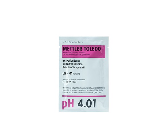 Dung dịch chuẩn pH4.01 (20mL, 30 Pcs) Mettler-Toledo 51302069