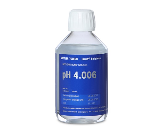 Dung dịch chuẩn pH4.006 (250mL, ±0.015pH) Mettler-Toledo 51350052