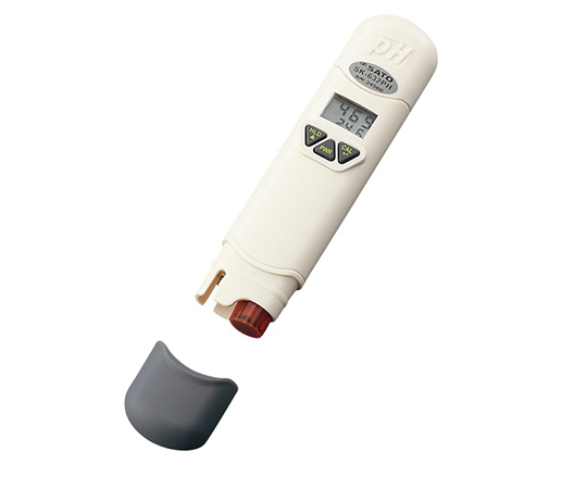 Sato Keiryoki Mfg SK-632PH Pockeatable pH Meter Ph, Temperature (High Resolution) (2.0 - 12.0pH, 0.0 - 50.0oC)