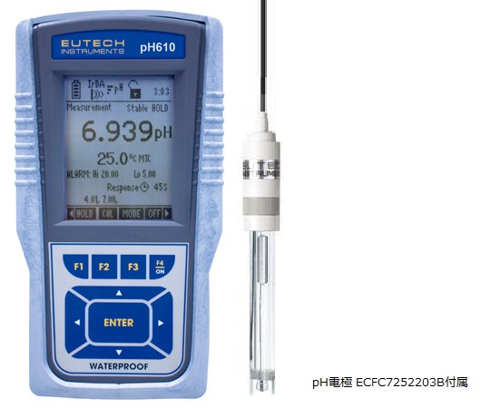Máy đo pH cầm tay (-2.000 - 20.000pH, +/- 2000.0mV) EUTECH Cyberscan pH610