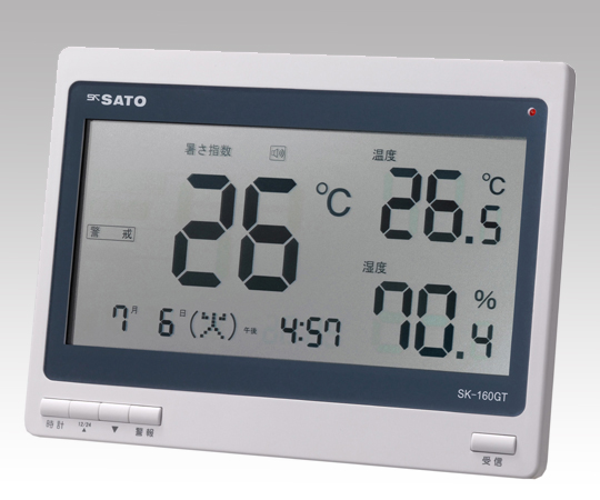 Máy đo nhiệt độ bầu ướt trong nhà (WBGT index/0.0 - 50.0oC) Sato Keiryoki Mfg SK-160GT