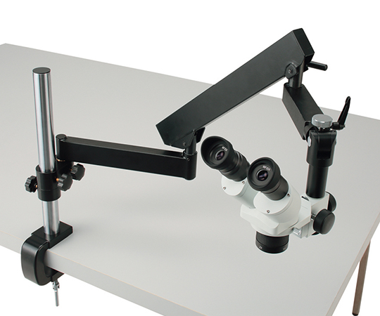 AS ONE 3-106-01 DE-263 Binocular Stereomicroscope (With Arm) (10X - 20X)