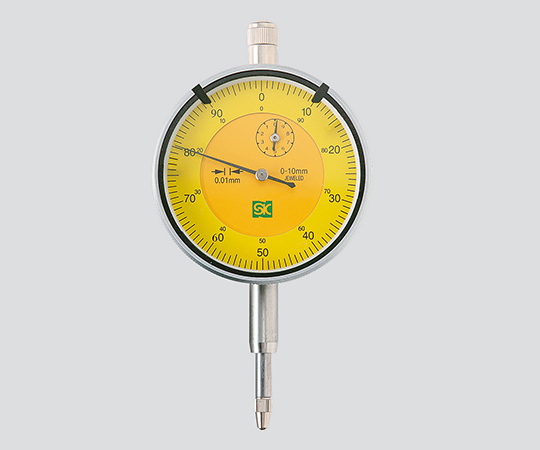 NIIGATA SEIKI DI-1058 Standard Form Dial Gauge Yellow (With Stone Bearing) (0 - 10mm, 0.01mm)
