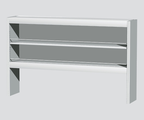AS ONE 3-4153-02 EST-1500 Steel Reagent Shelf for Side Laboratory Bench Steel, Open, Single-Sided Type 1480 x 200 x 1100mm