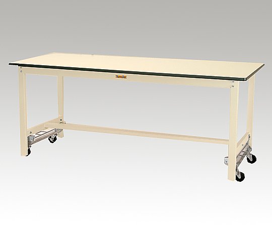 AS ONE 1-6578-12 SWRU-1890-II Workbench With Caster (Withstand load about 300kg (when fixed), 1800 x 900 x 740mm)