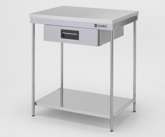 AZUMA EKTO-600 Portable Workbench with A Drawer (Stainless steel (SUS430), 600 x 460 x 750mm)