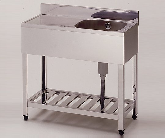 AS ONE 1-8943-02 KPM1-900 Sink (stainless steel (SUS430), 900 x 450 x 800mm)