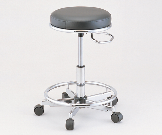AS ONE 1-4219-02 TKM-455R Premium Chair for Laboratory with Ring (φ370 x φ455 x 475 - 635mm)