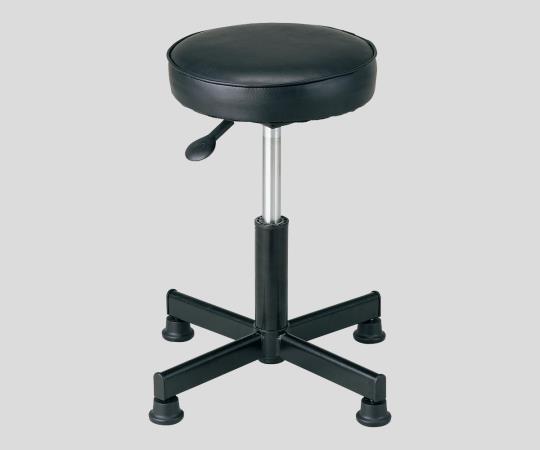 AS ONE 2-9376-01 CH-120X Laboratory Round Chair (φ300 x 400 - 525mm)