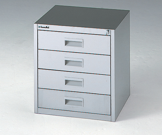 AS ONE 2-4694-01 STC-430 Desktop Type Chemical Closet (SUS430) (With lock, 429 x 400 x 462mm)