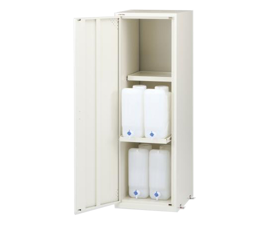 Tủ đựng hóa chất (cho tank phẳng 20L, 1 cột, 1 kệ, 350 x 600 x 1200mm) AS ONE 2-682-01 LSR-W-H20