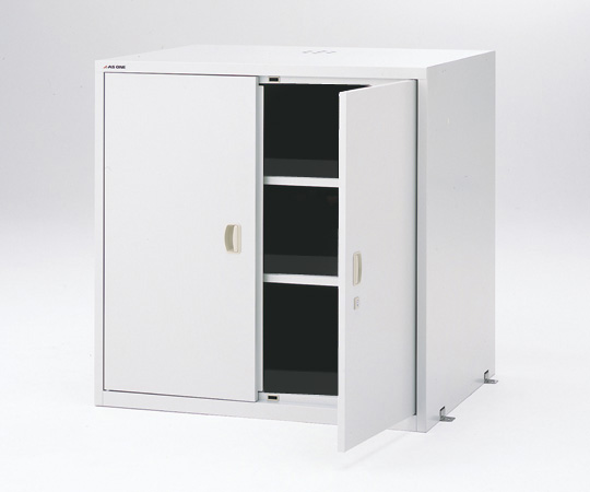 AS ONE 3-5345-22 SPH-990 Earthquake-Resistant Chemical Closet (Made Of Steel) (3 shelves, 900 x 700 x 900mm)