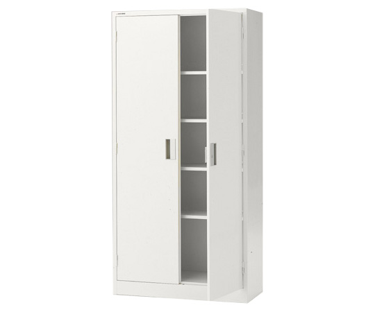 AS ONE 1-8317-11 N-360R/OW Chemical-Resistant Cabinet Double Door (Shelf board x 4, 880 x 380 x 1790mm)