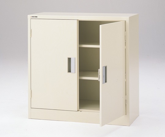 AS ONE 1-8317-12 N-330R/OW Chemical-Resistant Cabinet Double Door 880 x 380 x 880mm