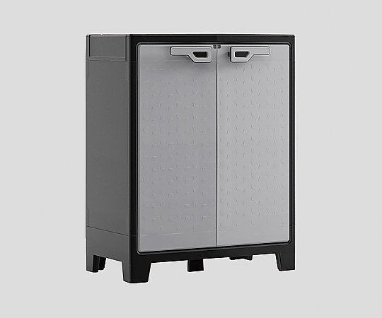 AS ONE 3-1613-01 9762000 0270 15 Plastic Cabinet (Lower Stage, Double Door) 9762000 Assembly Required (PP (polypropylene), 800 x 440 x 1000mm)