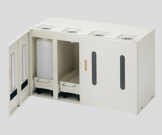 Tủ chứa chất lỏng thải (lưu trữ 4 can, 960 x 425 x 600mm) AS ONE 2-712-03 WF-4