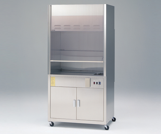 AS ONE 3-4048-21 CD9S-BB Compact Draft Fume Hood (Stainless (SUS304), 900 x 715 x 2039 mm)