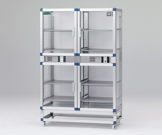 AS ONE 1-4844-04 TSP-WFN-S Auto Dry Desiccator FN Twin Stainless Steel Shelf Board (20 - 50% RH, 1152 x 524 x 1770mmmm)