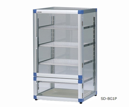 AS ONE 1-5207-01 SD-BG1P Standard Desiccator BG Reinforced Plastic Shelf With Rubber Feet (574 x 517 x 1020mm)