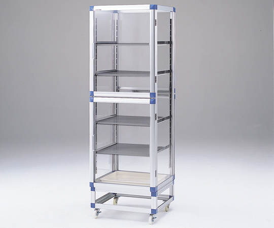 AS ONE 1-5819-21 SDW-SS Standard Desiccator Both Sides Type Stainless Steel Rack (PMMA (acrylic), 574 x 546 x 1765mm)