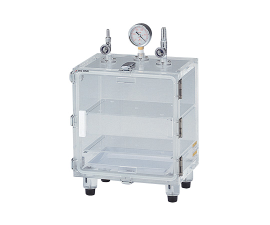 AS ONE 1-068-01 VL Vacuum Desiccator without Power Supply Outlet (PMMA (acrylic), 300 x 222 x 360mm)