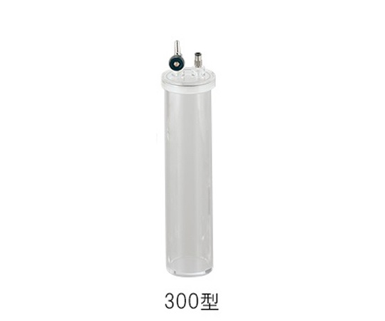 Bình hút ẩm chân không loại nhỏ (PMMA trong suốt (nhựa acrylic), φ60 x 300mm) AS ONE 2-4920-15