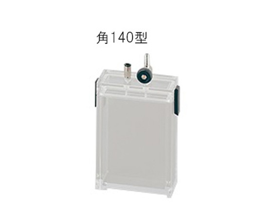AS ONE 2-4920-08 Small Vacuum Desiccator (Rectangle 140 type, Transparent PMMA (acrylic resin), 95 x 40 x 140mm)